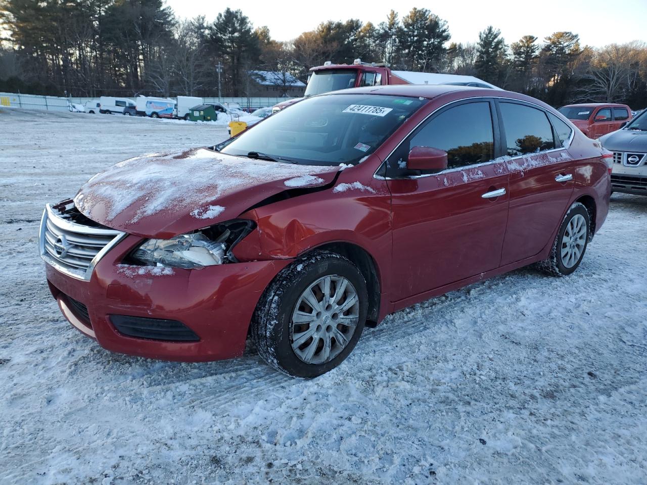 2014 Nissan Sentra VIN 3N1AB7AP3EL618039