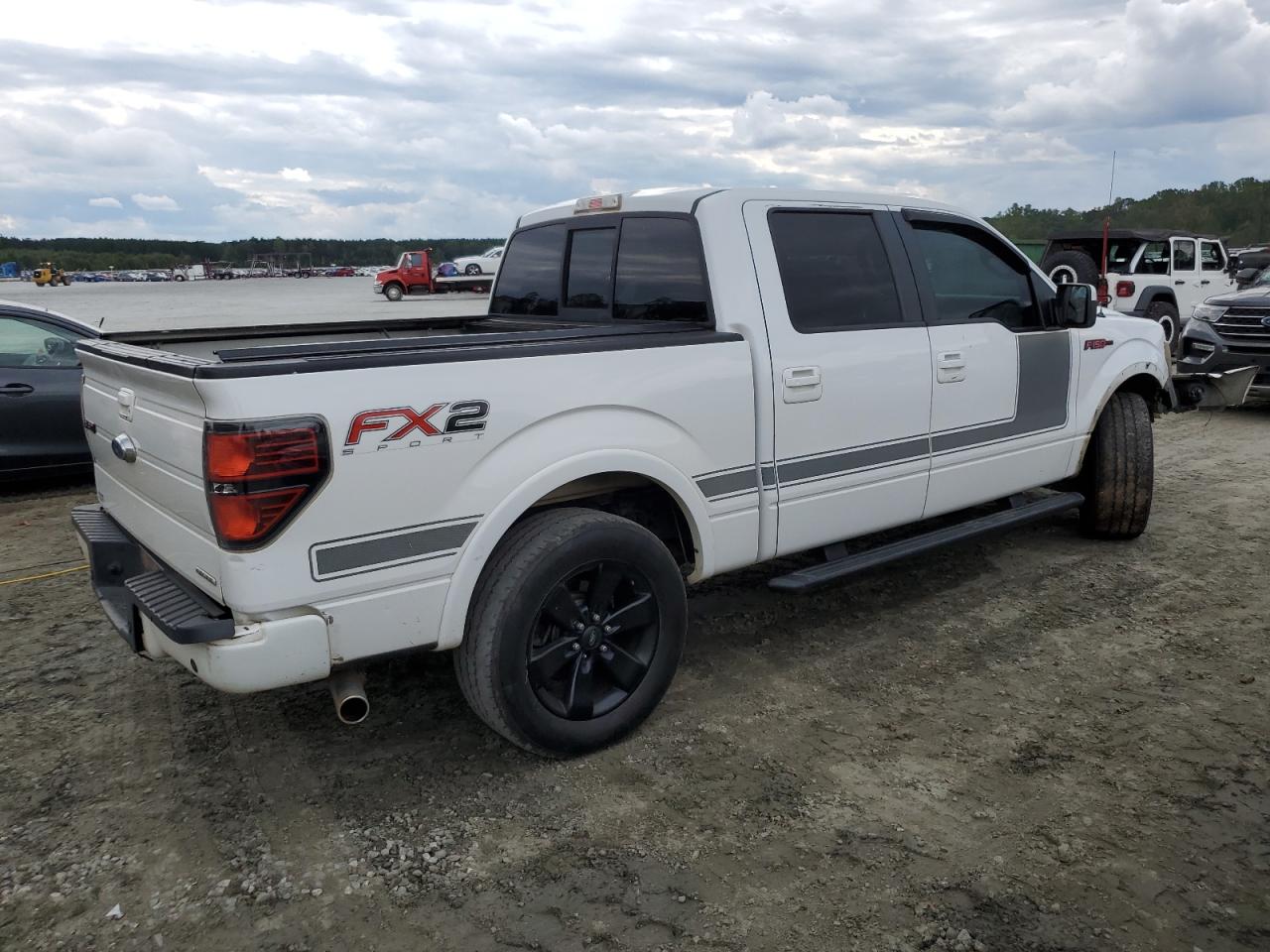 2013 Ford F-150 VIN 1FTFW1CF1DFA50407 Copart auction photo, front end / all over damage thumbnail 3