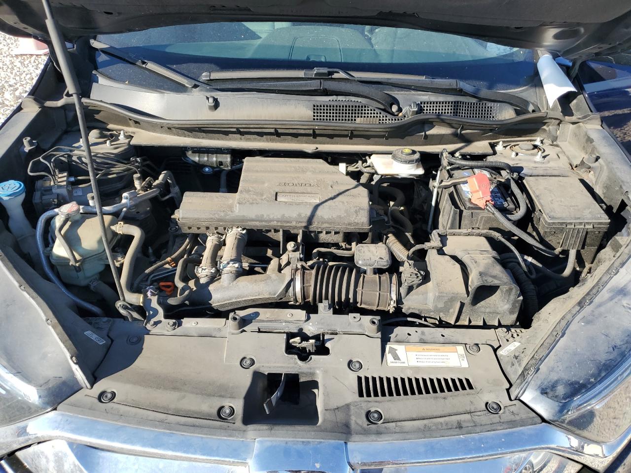 2018 Honda CR-V VIN 7FARW1H53JE045307 Copart auction photo, rear end / undercarriage damage thumbnail 12