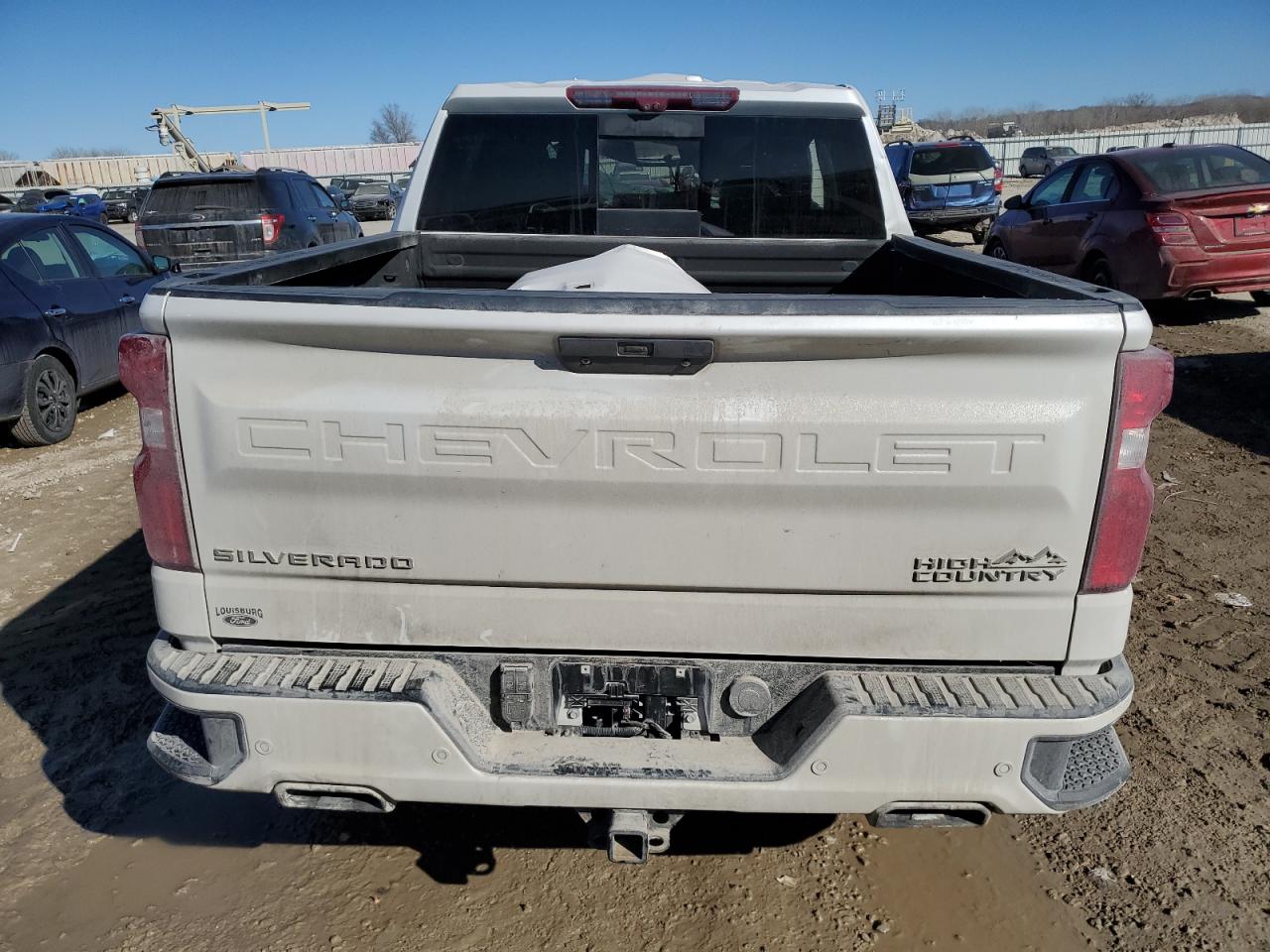2021 Chevrolet Silverado VIN 1GCUYHEL6MZ176600 Copart auction photo, all over damage thumbnail 6