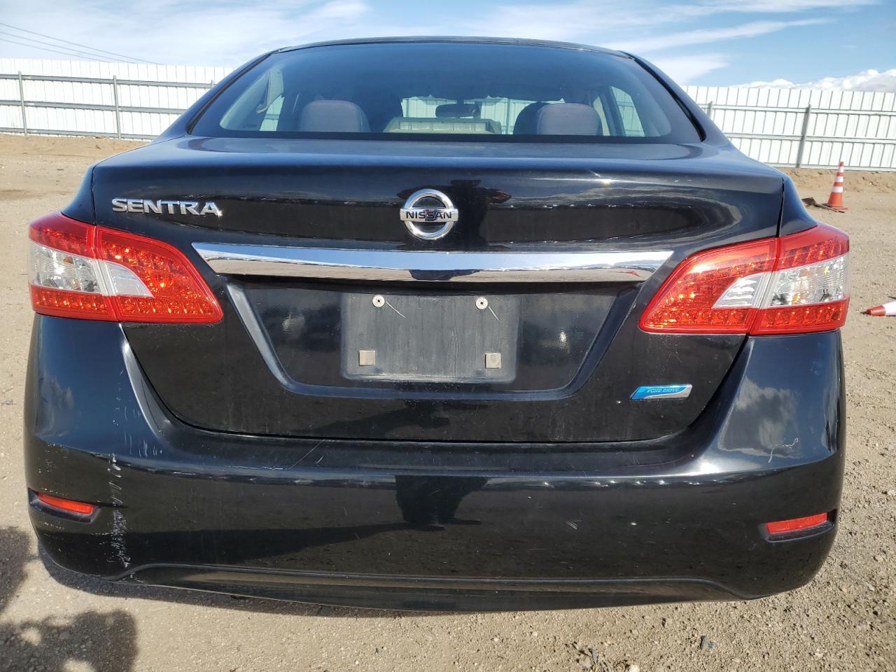 2014 Nissan Sentra VIN 3N1AB7AP3EY224740 Copart auction photo, front end / side damage thumbnail 6