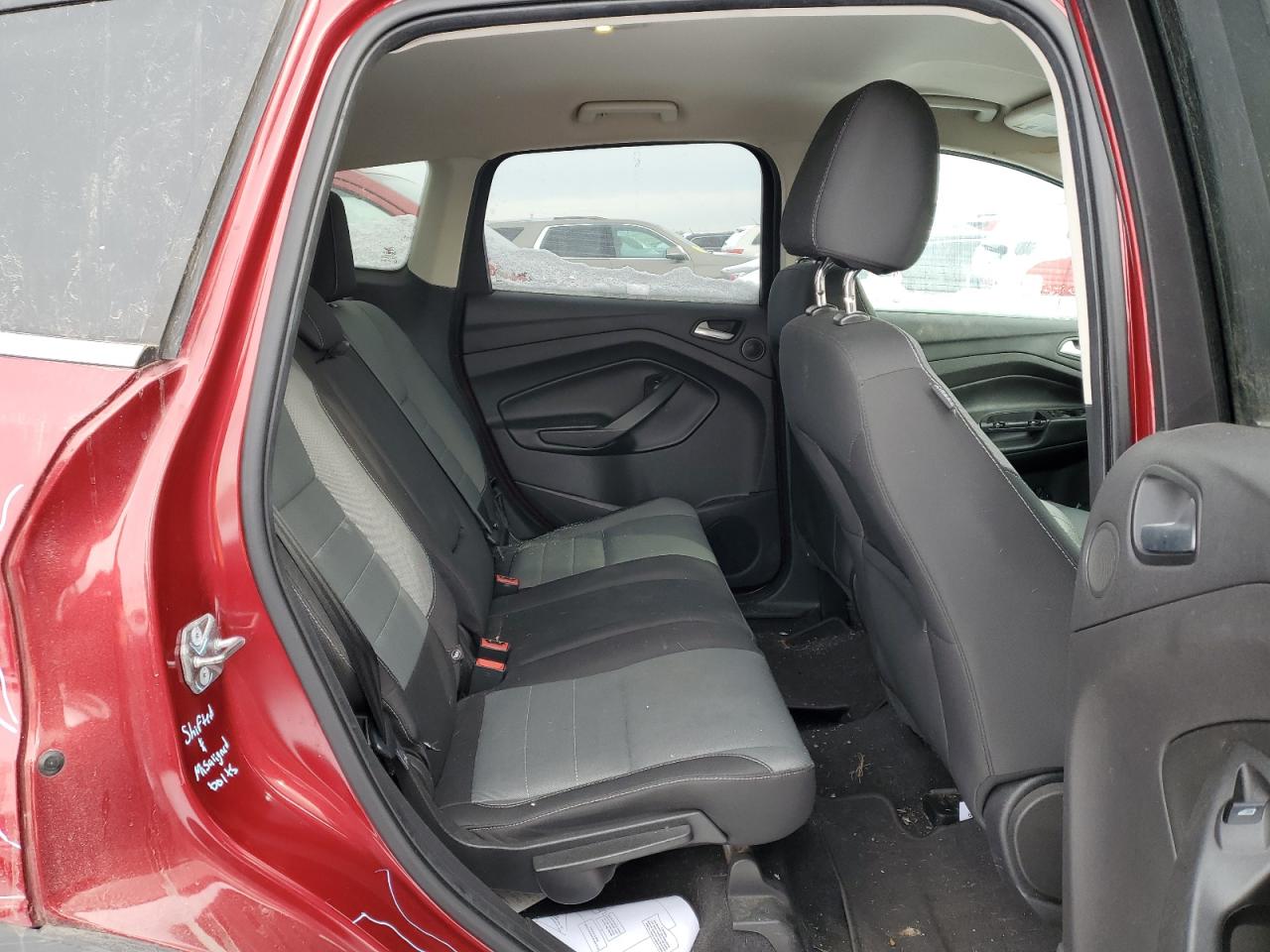 2016 Ford Escape VIN 1FMCU0GX3GUB95532 Copart auction photo, side damage thumbnail 10