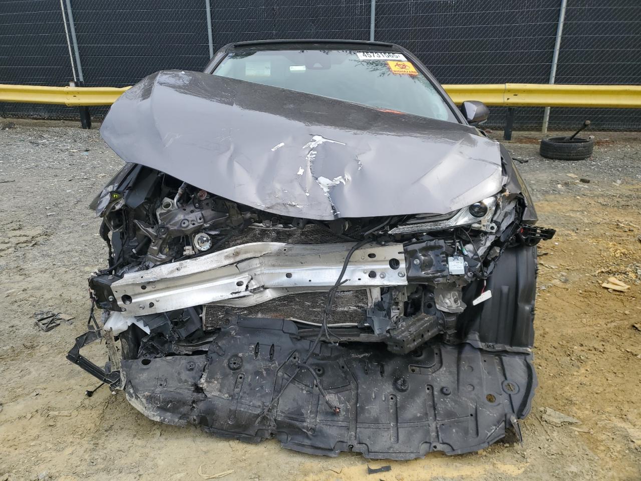 2021 Toyota Camry VIN 4T1K61AK4MU517423 Copart auction photo, front end damage thumbnail 5