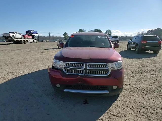 2013 Dodge Durango VIN 1C4RDHAG1DC683837 Copart auction photo, front end / side damage thumbnail 11