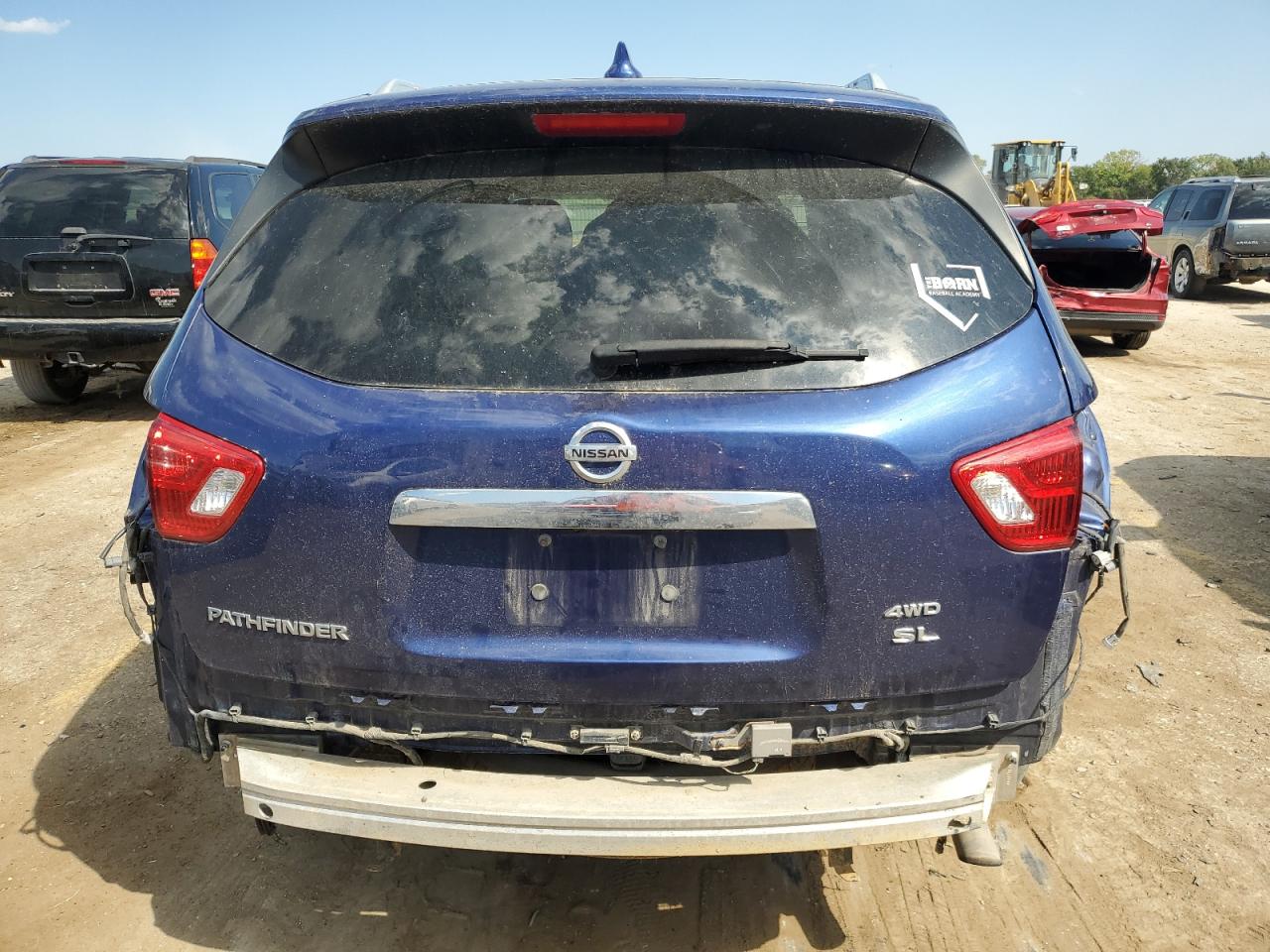 2020 Nissan Pathfinder VIN 5N1DR2CM8LC610227 Copart auction photo, all over / hail damage thumbnail 6