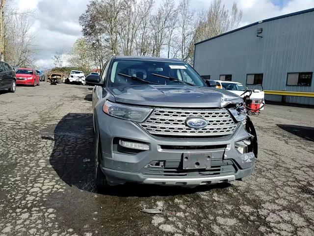 2021 Ford Explorer VIN 1FMSK8FH3MGB53060 Copart auction photo, front end / side damage thumbnail 12