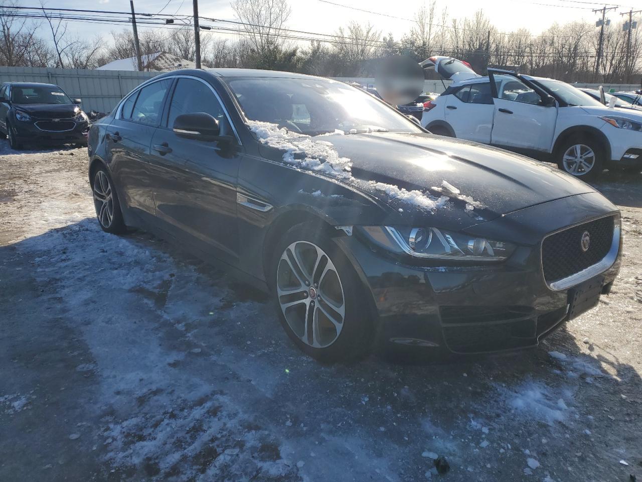 2017 Jaguar XE VIN SAJAJ4BV6HA961808 Copart auction photo, front end damage thumbnail 4