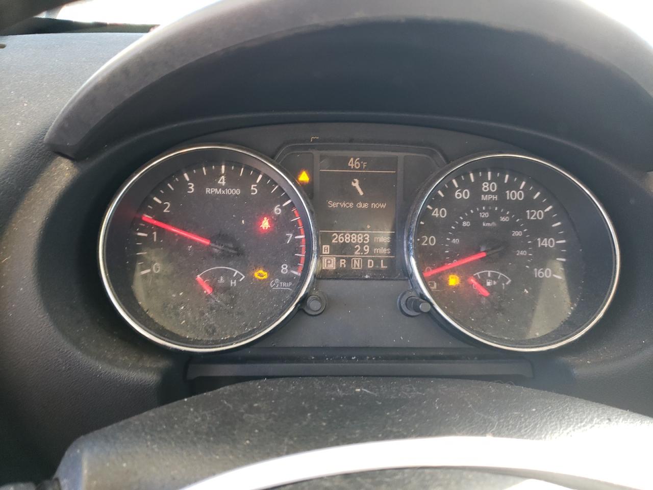 2011 Nissan Rogue VIN JN8AS5MT7BW569562 Copart auction photo, front end / side damage thumbnail 9