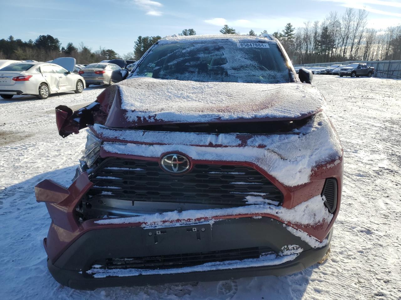 2021 Toyota RAV 4 VIN 2T3F1RFV6MW172937 Copart auction photo, all over damage thumbnail 5