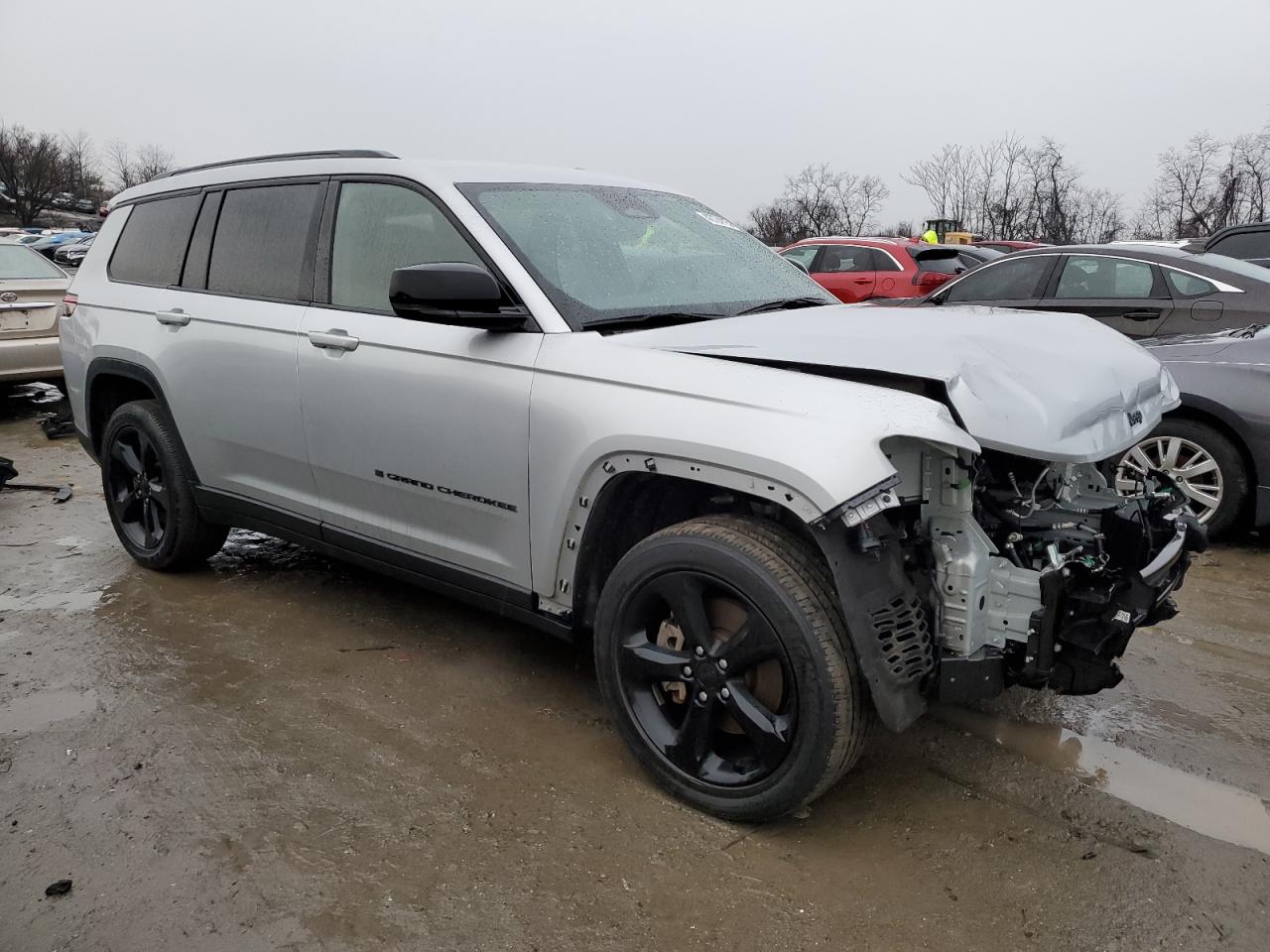 2021 Jeep Grand Cherokee VIN 1C4RJKAG6M8181849 Copart auction photo, front end damage thumbnail 4