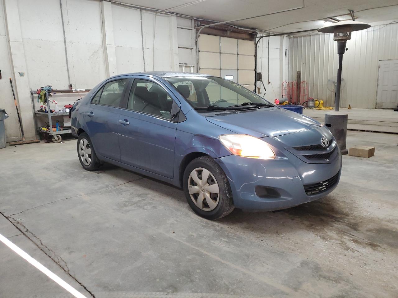 2008 Toyota Yaris VIN JTDBT923581235754 Copart auction photo, rear end / front end damage thumbnail 4
