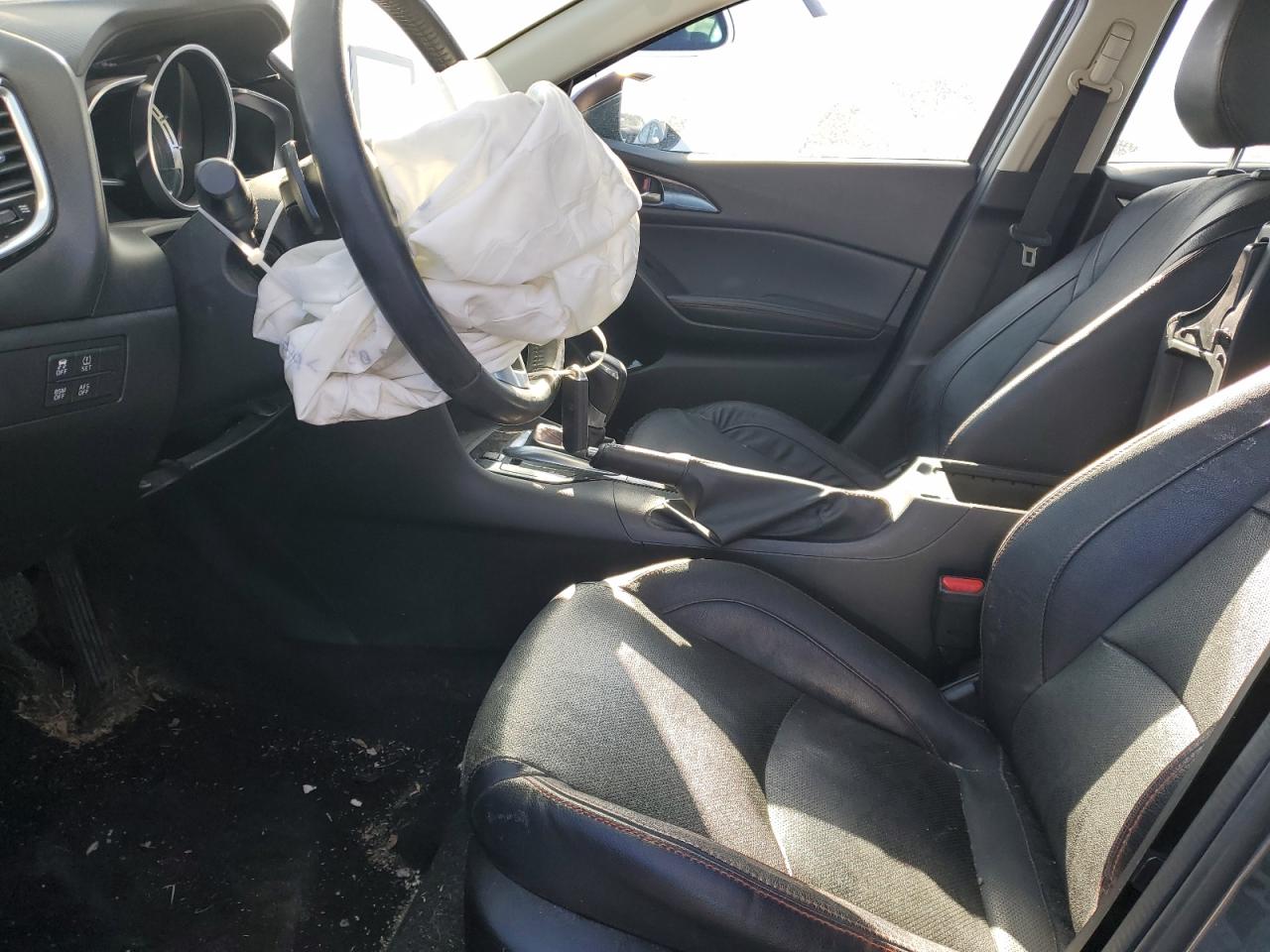 2014 Mazda 3 VIN JM1BM1W37E1180194 Copart auction photo, front end damage thumbnail 7