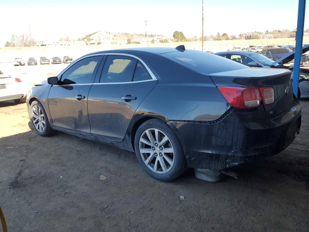 2014 Chevrolet Malibu VIN 1G11E5SL7EF231260 Copart auction photo, front end / rear end damage thumbnail 2