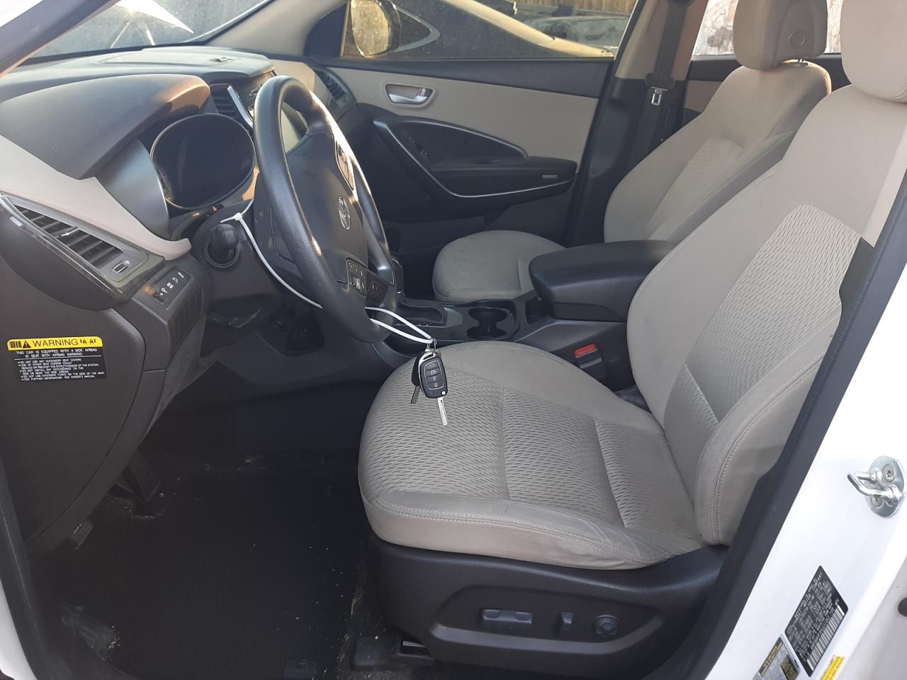 2017 Hyundai Santa Fe VIN KM8SM4HF8HU231063 Copart auction photo, mechanical damage thumbnail 7