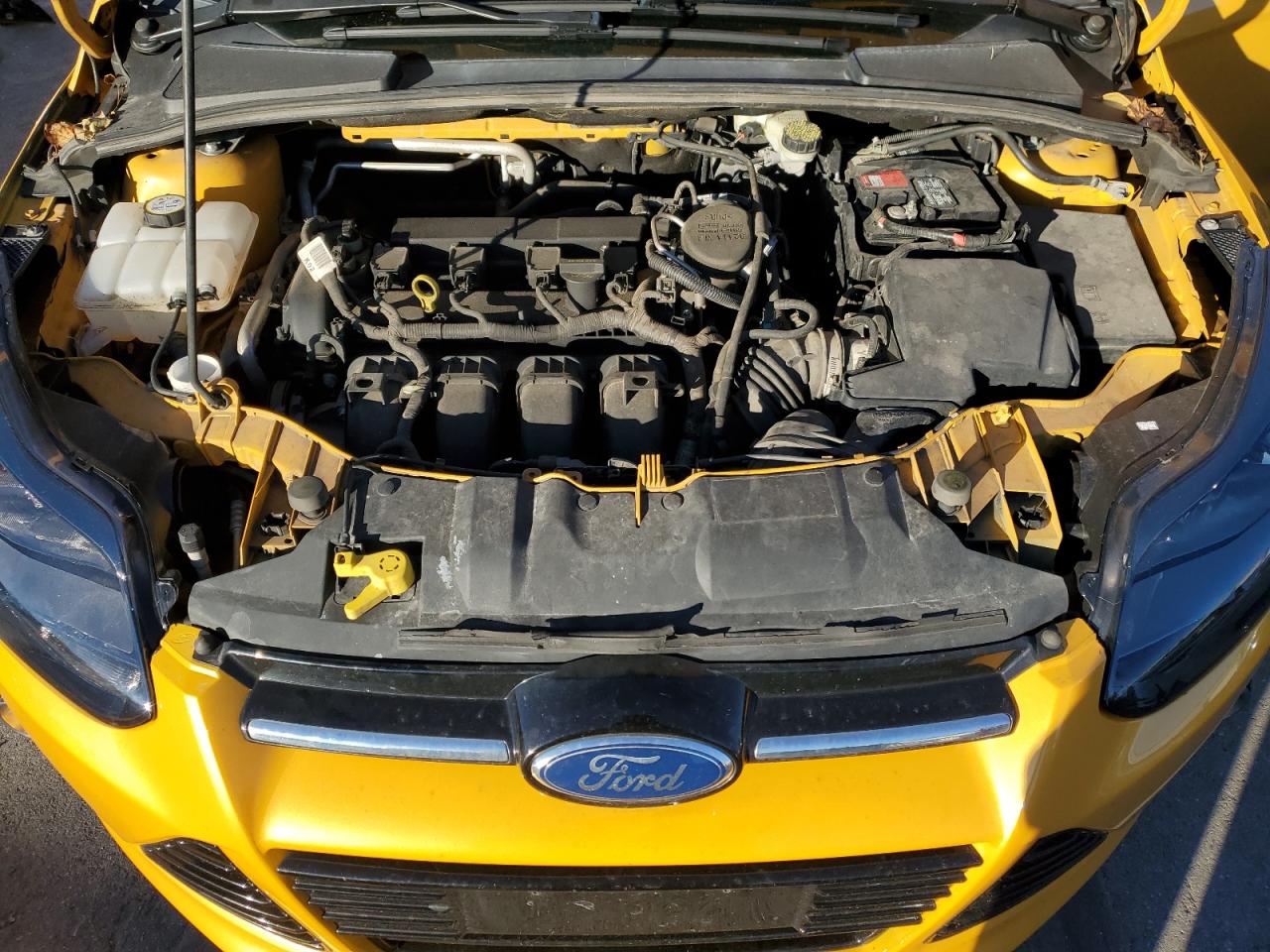 2012 Ford Focus VIN 1FAHP3N28CL242960 Copart auction photo, side / front end damage thumbnail 14