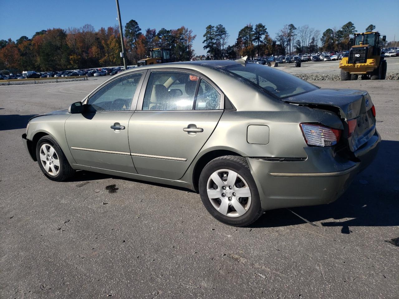2010 Hyundai Sonata VIN 5NPET4AC4AH608248 Copart auction photo, rear end / front end damage thumbnail 2