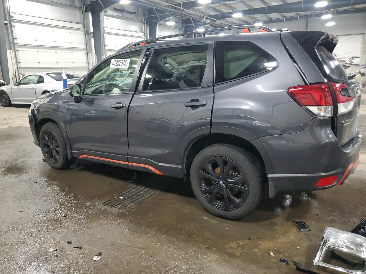 2024 Subaru Forester VIN JF2SKAGC5RH491335 Copart auction photo, side / front end damage thumbnail 2