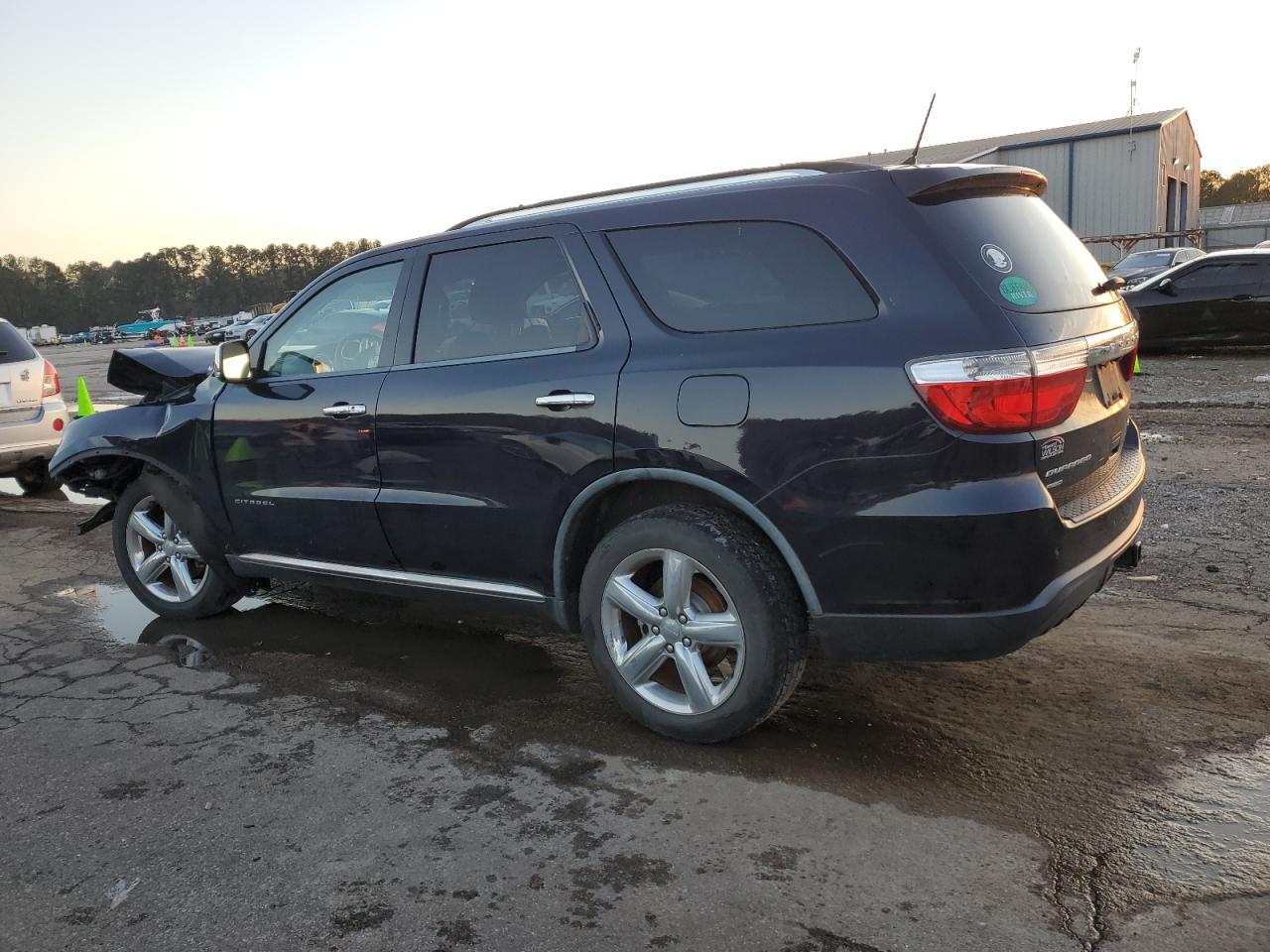 2012 Dodge Durango VIN 1C4RDJEG7CC100137 Copart auction photo, front end / minor dent/scratches damage thumbnail 2