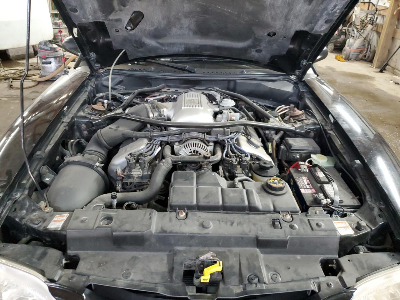 1997 Ford Mustang VIN 1FALP46V3VF143585 Copart auction photo, front end / rear end damage thumbnail 11