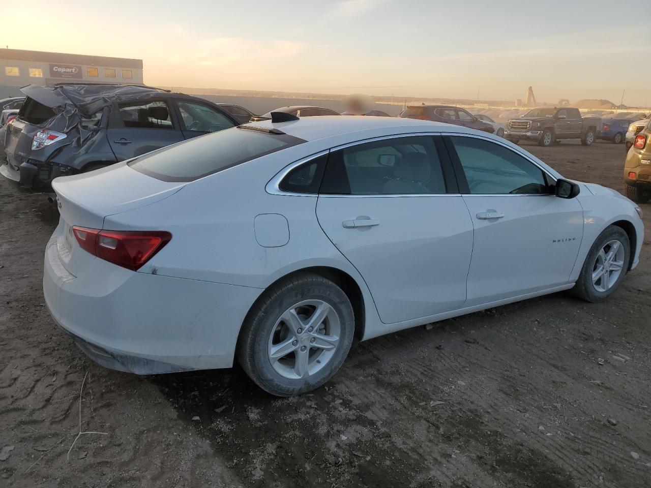 2022 Chevrolet Malibu VIN 1G1ZB5ST4NF204139 Copart auction photo, all over damage thumbnail 3