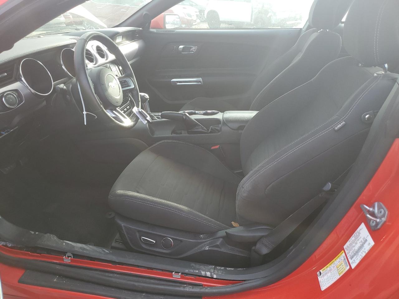 2017 Ford Mustang VIN 1FA6P8TH6H5353210 Copart auction photo, side damage thumbnail 7