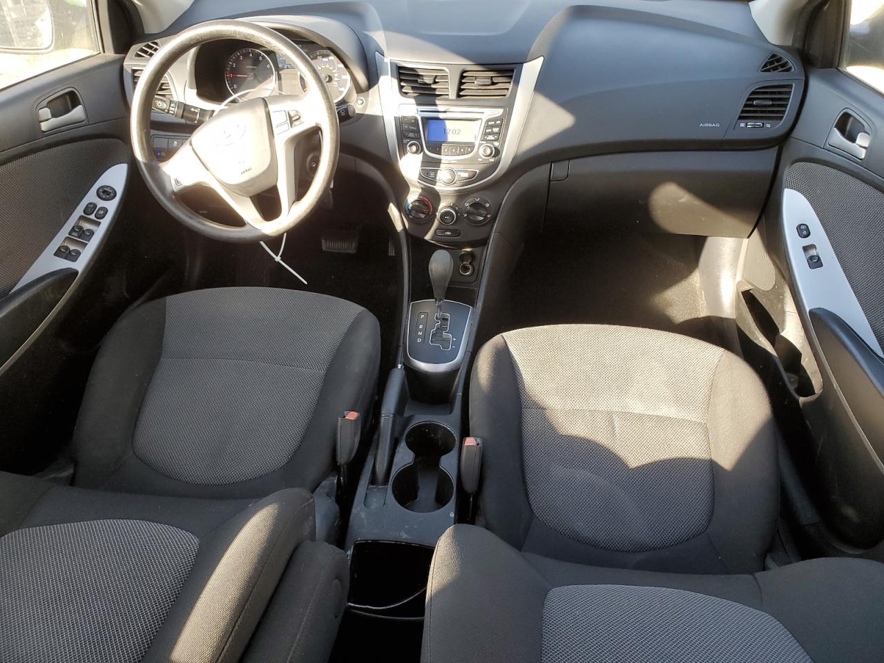 2013 Hyundai Accent VIN KMHCT5AEXDU138375 Copart auction photo, mechanical damage thumbnail 8