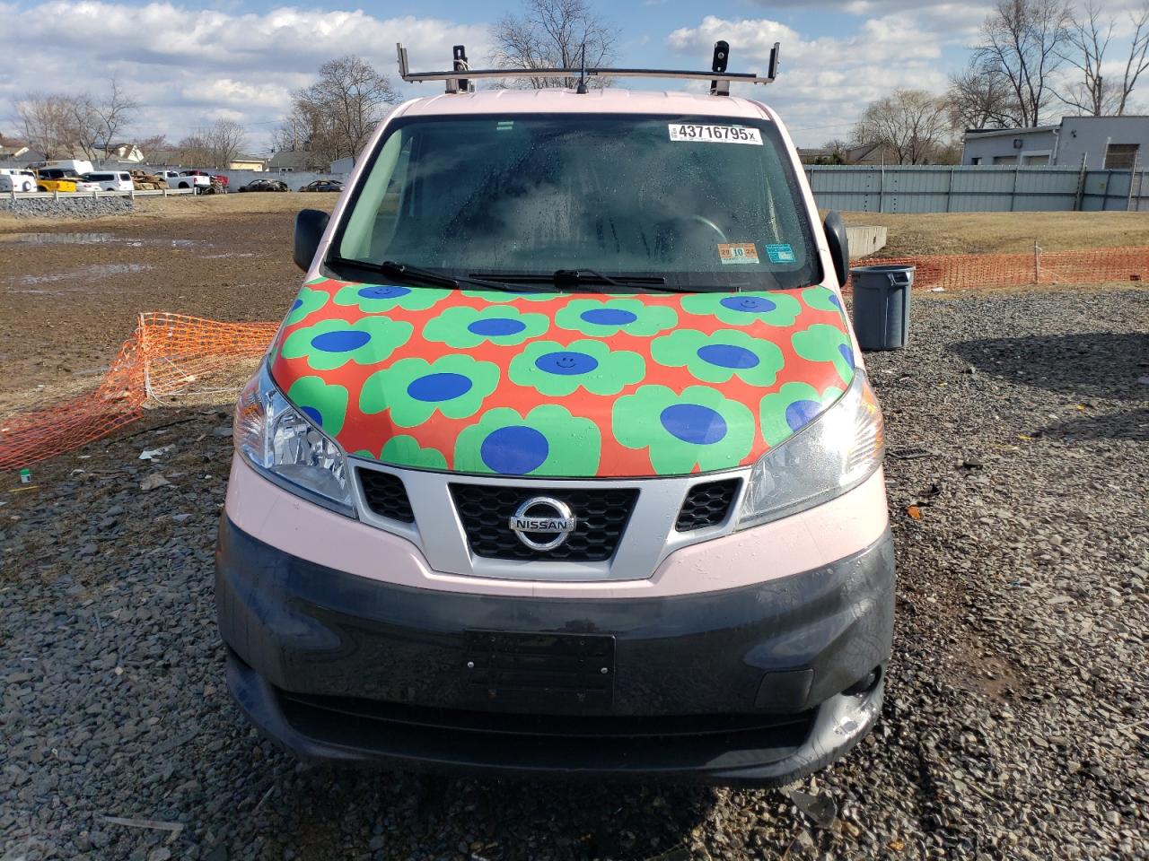 2018 Nissan NV VIN 3N6CM0KN7JK705024 Copart auction photo, rear end damage thumbnail 5
