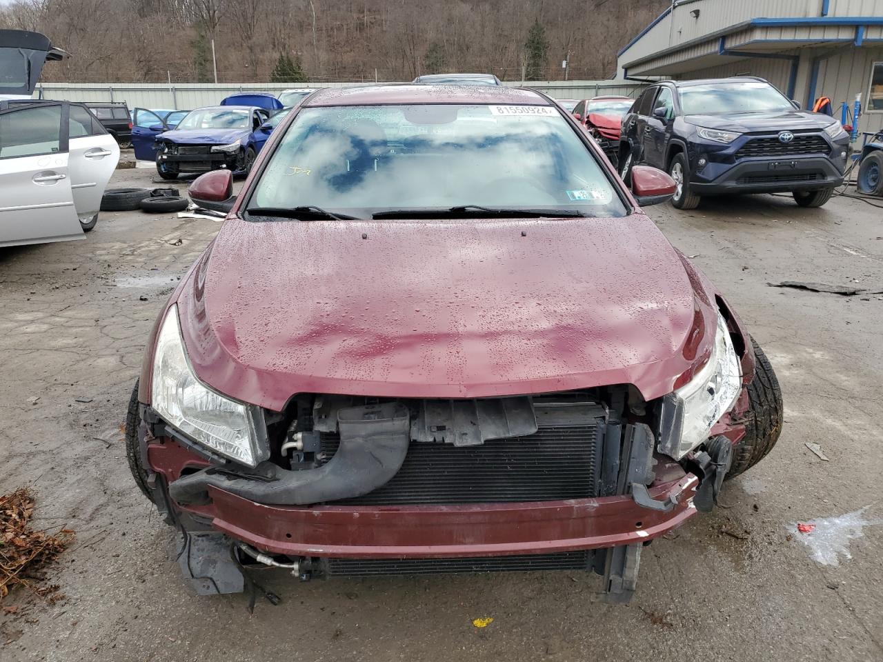 2015 Chevrolet Cruze VIN 1G1PG5SB7F7126550 Copart auction photo, all over damage thumbnail 5