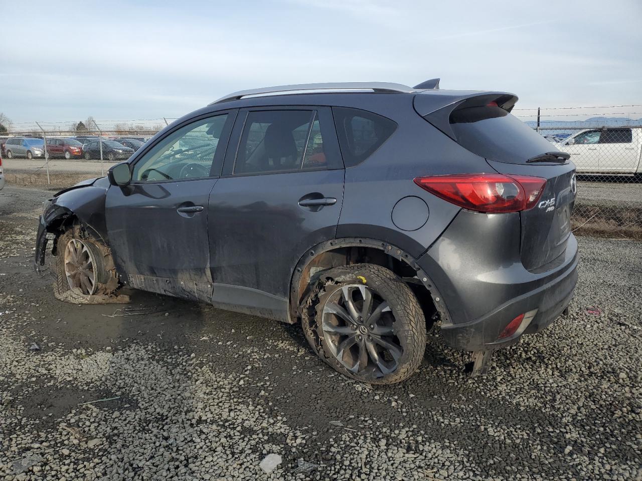 2016 Mazda CX-5 VIN JM3KE4DY0G0876540 Copart auction photo, all over damage thumbnail 2