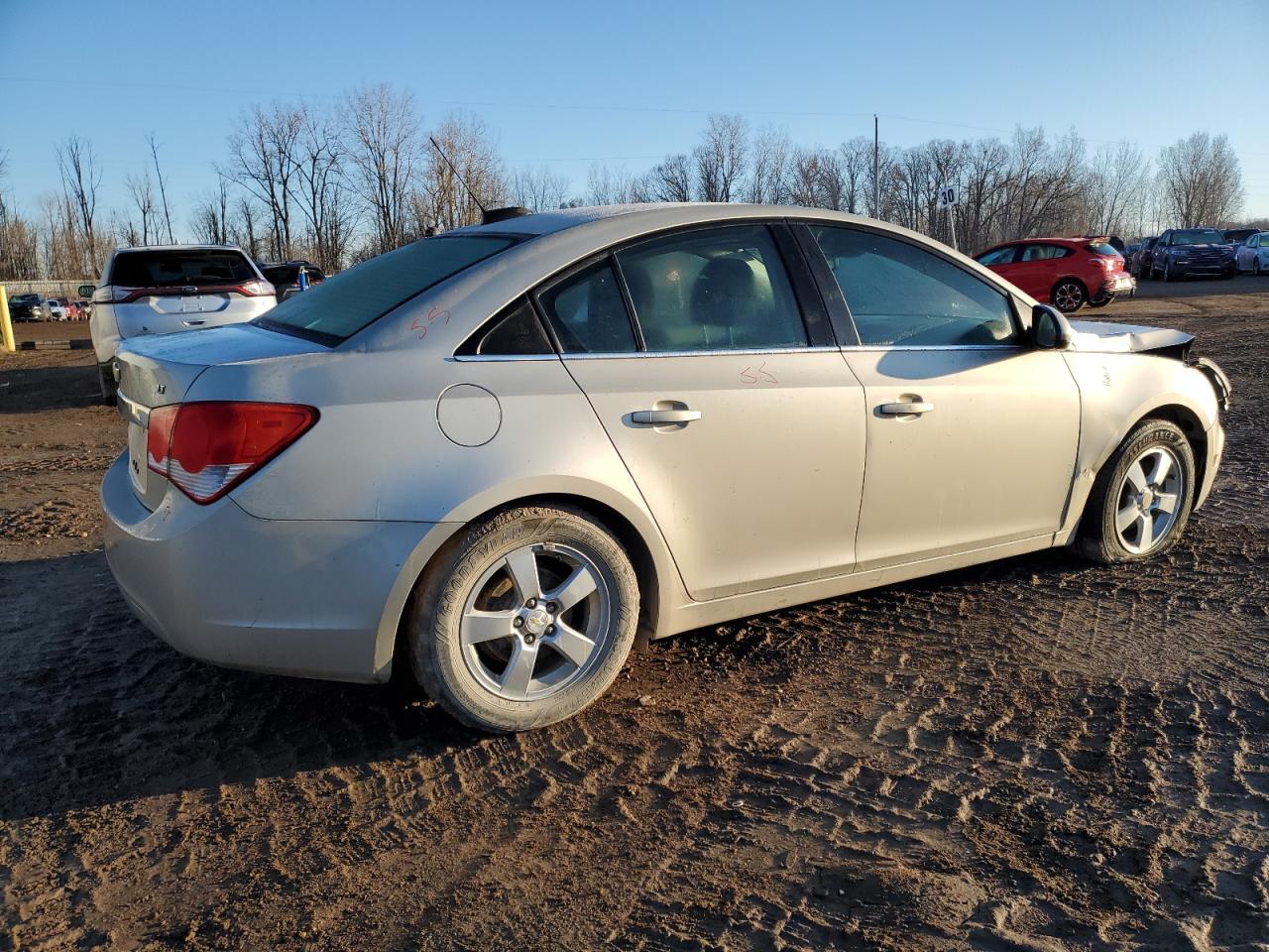 2015 Chevrolet Cruze VIN 1G1PC5SB4F7235382 Copart auction photo, front end / minor dent/scratches damage thumbnail 3