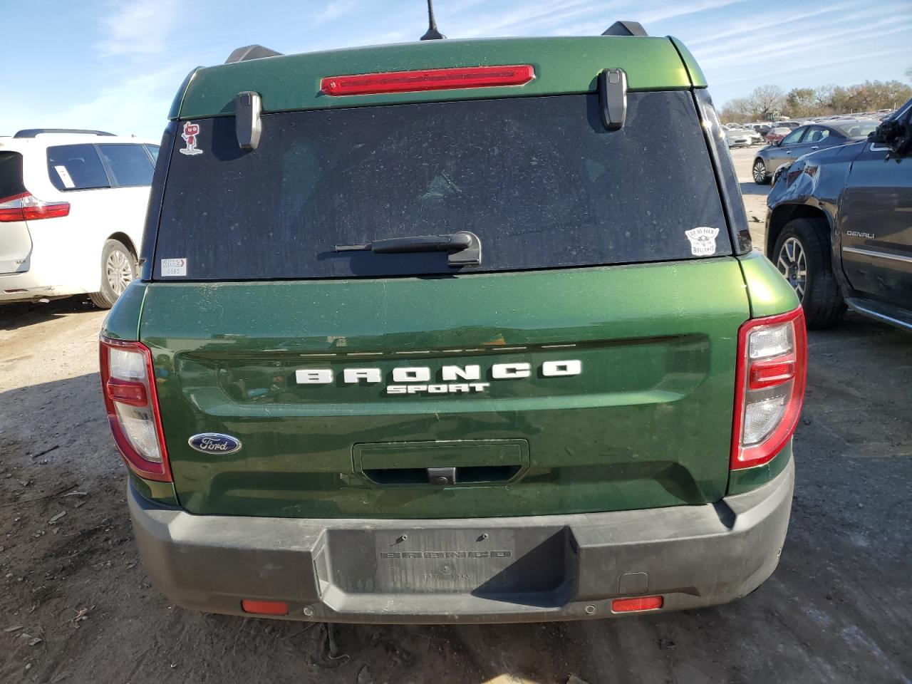 2023 Ford Bronco VIN 3FMCR9C63PRD79315 Copart auction photo, all over damage thumbnail 6