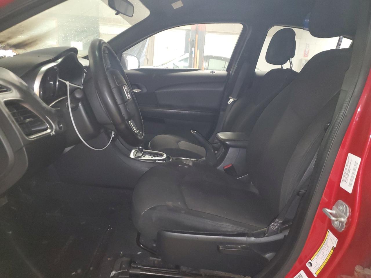 2013 Dodge Avenger VIN 1C3CDZAB2DN725876 Copart auction photo, burn - engine / front end damage thumbnail 7