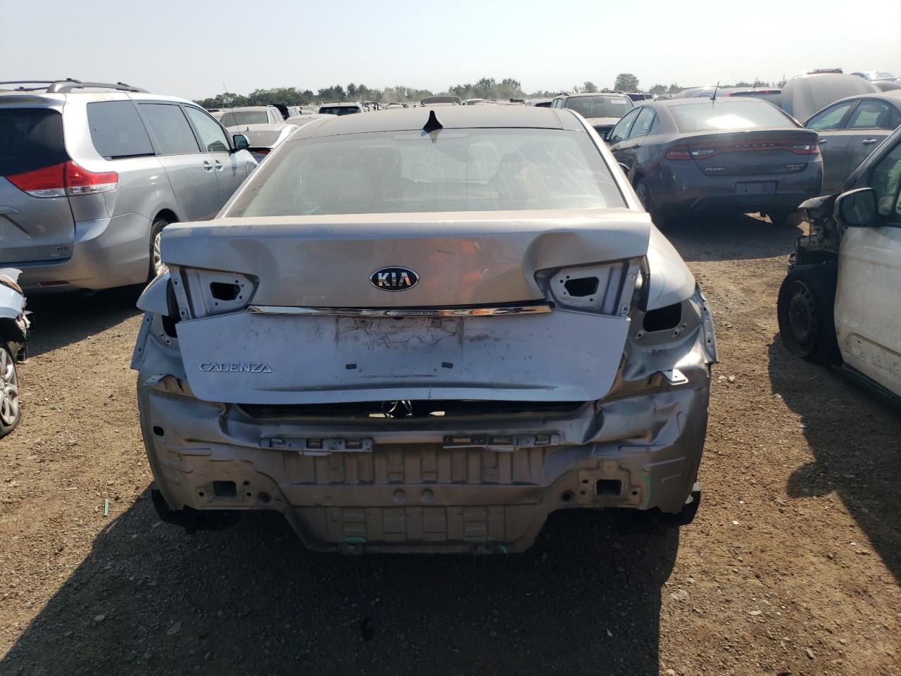 2015 KIA Cadenza VIN KNALN4D73F5177261 Copart auction photo, rear end damage thumbnail 6
