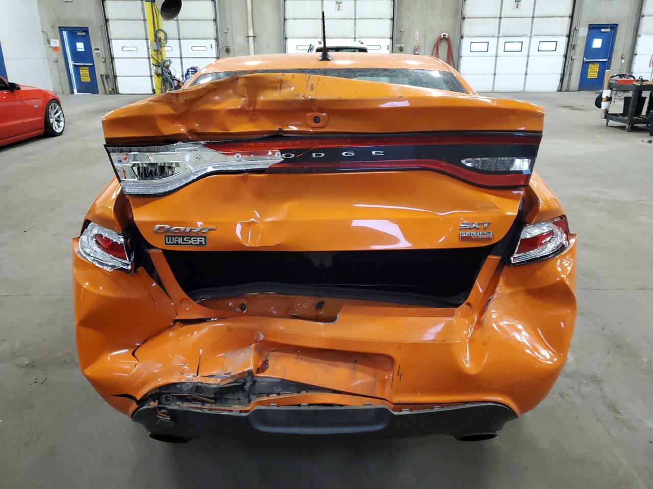2013 Dodge Dart VIN 1C3CDFBH3DD178138 Copart auction photo, rear end / front end damage thumbnail 6
