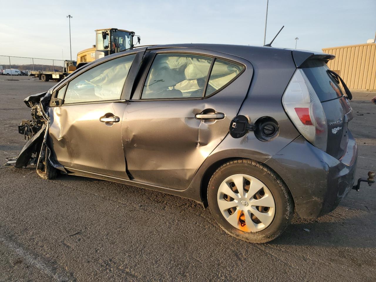 2013 Toyota Prius VIN JTDKDTB38D1530738 Copart auction photo, all over / undercarriage damage thumbnail 2