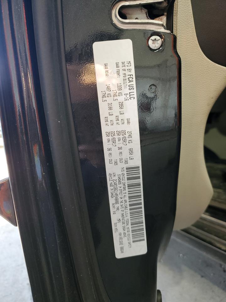 2017 Dodge Caravan VIN 2C4RDGBG1HR548086 Copart auction photo, front end / rear end damage thumbnail 14