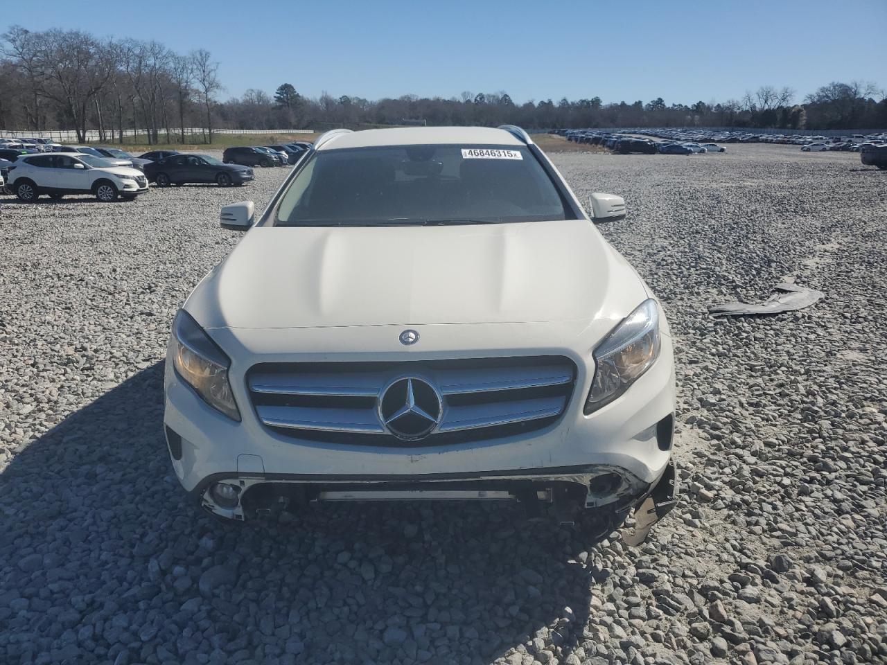 2015 Mercedes-Benz GLA-klasse VIN WDCTG4EBXFJ111078 Copart auction photo, front end damage thumbnail 5