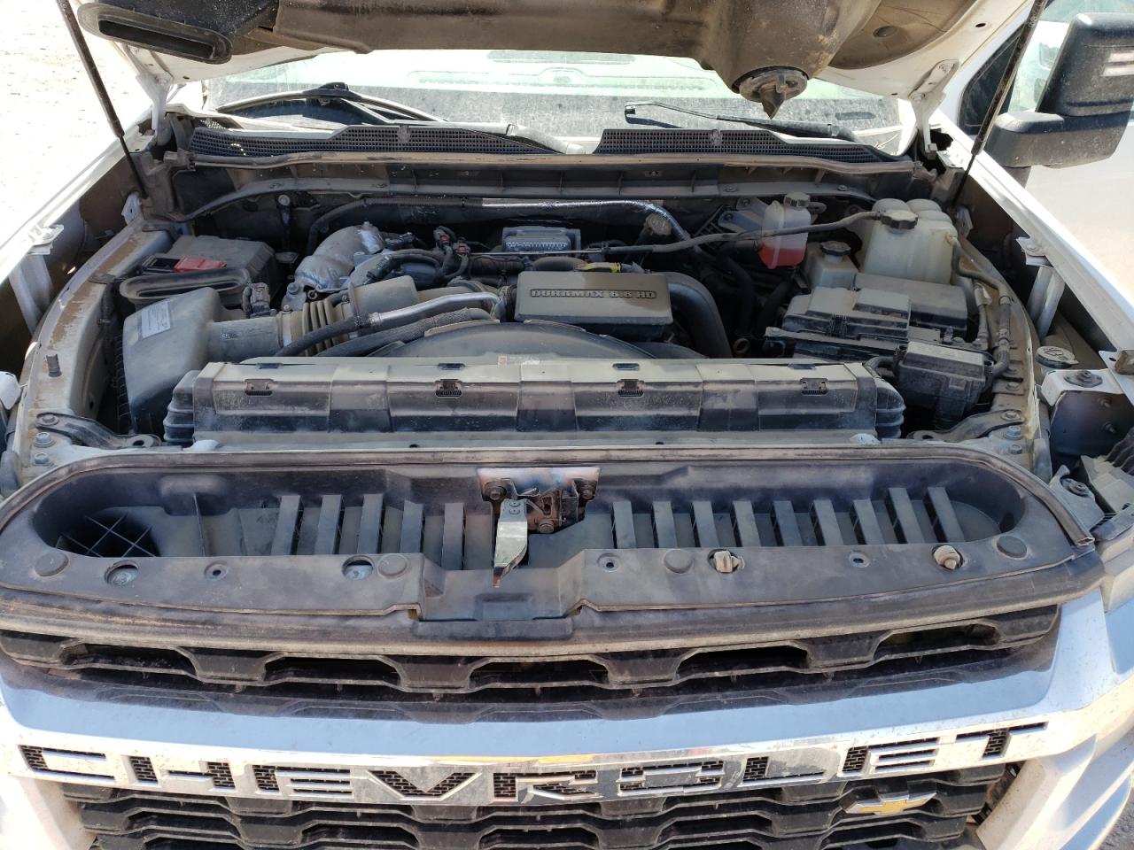 2021 Chevrolet Silverado VIN 1GC1YNEY1MF260600 Copart auction photo, all over damage thumbnail 11