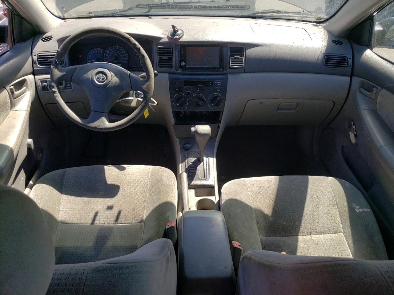 2007 Toyota Corolla VIN 1NXBR32E37Z886290 Copart auction photo, vandalism damage thumbnail 8