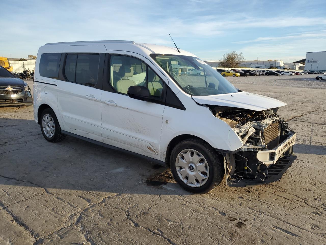 2018 Ford Transit VIN NM0GS9F79J1364461 Copart auction photo, mechanical / front end damage thumbnail 4