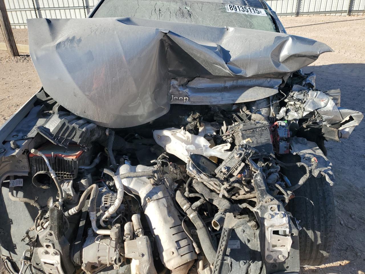 2019 Jeep Compass VIN 3C4NJCBBXKT855829 Copart auction photo, front end damage thumbnail 13