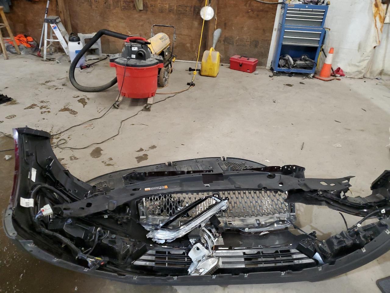 2020 Lincoln Nautilus VIN 2LMPJ8K92LBL31722 Copart auction photo, front end damage thumbnail 13