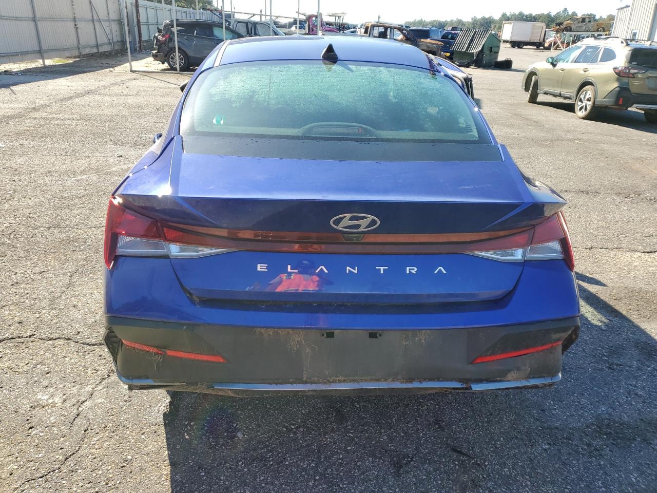 2024 Hyundai Elantra VIN KMHLL4DG8RU722448 Copart auction photo, side / front end damage thumbnail 6