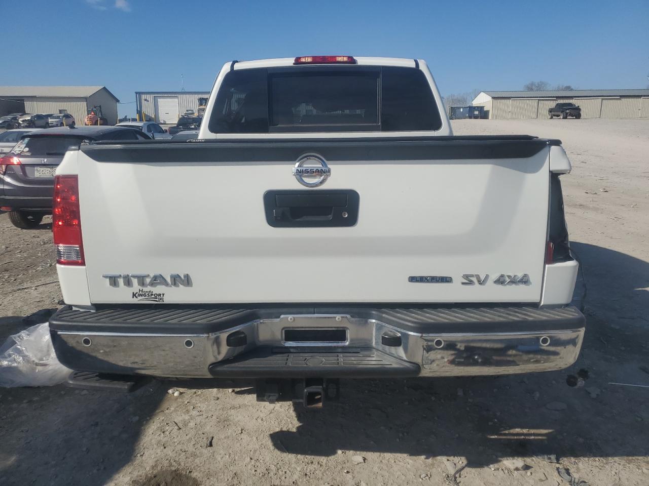2014 Nissan Titan VIN 1N6BA0EC8EN502173 Copart auction photo, frame damage / rollover damage thumbnail 6