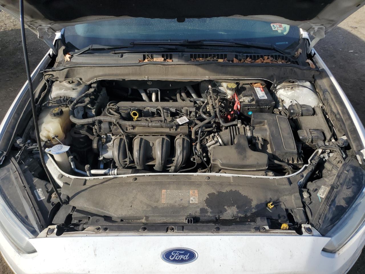 2013 Ford Fusion VIN 3FA6P0H76DR365110 Copart auction photo, rear end / front end damage thumbnail 11