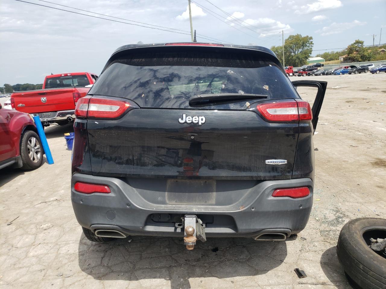 2016 Jeep Grand Cherokee VIN 1C4PJLCS9GW190611 Copart auction photo, front end damage thumbnail 6