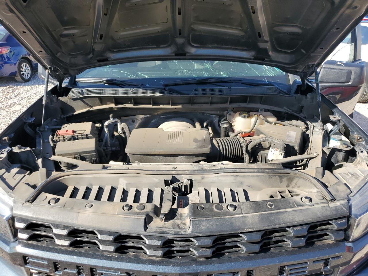 2020 Chevrolet Silverado VIN 1GCPYBEH3LZ240015 Copart auction photo, hail / minor dent/scratches damage thumbnail 11