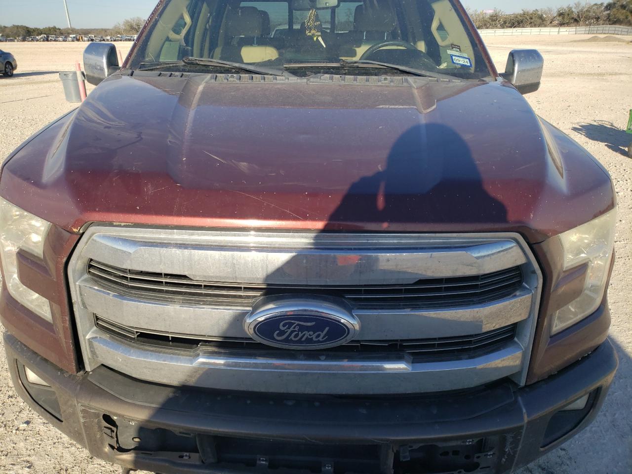 2016 Ford F-150 VIN 1FTEW1EP2GKF16956 Copart auction photo, side / front end damage thumbnail 12