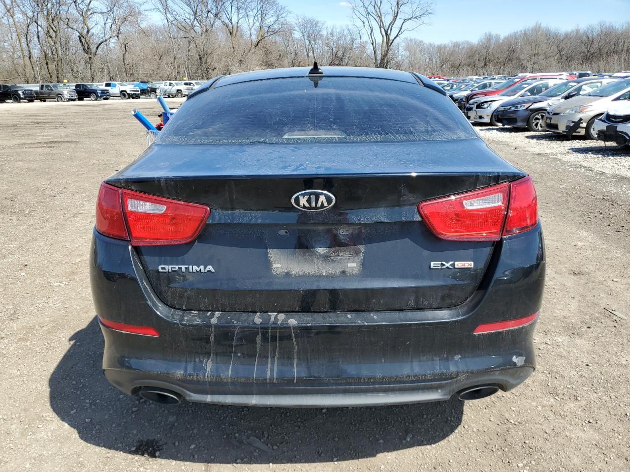 2015 KIA Optima VIN 5XXGN4A75FG497315 Copart auction photo, front end damage thumbnail 6