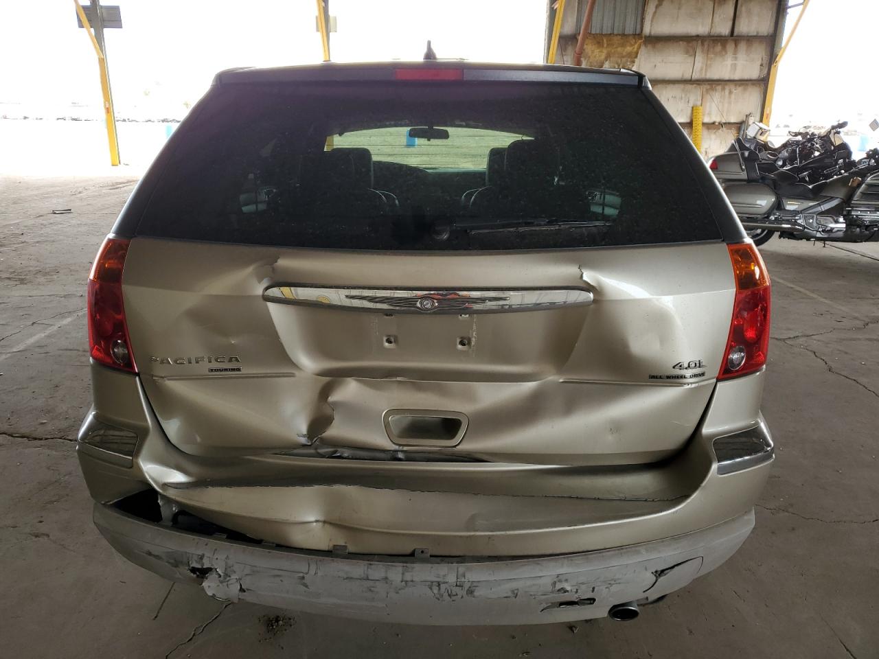 2007 Chrysler Pacifica VIN 2A8GF68X17R239227 Copart auction photo, rear end damage thumbnail 6